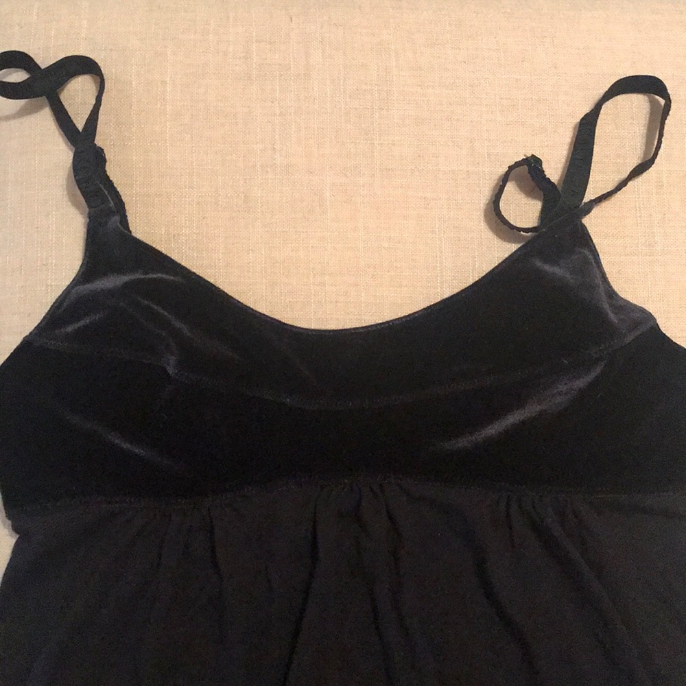 Victoria Secret sleep top. Velvet/cotton. Size S